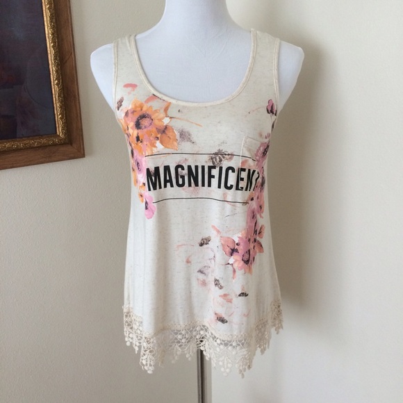 Bobeau MAGNIFICENT boho tank top - Picture 2 of 3